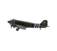 SYOEUR 1:100 avión de Transporte Skytrain Douglas C47 la Segunda Guerra Mundial, avión Metal Fundido presión, Modelo de avión único Playkits(C47 L4)