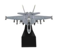 SYOEUR 1:100 Juguete en Miniatura Fundido a presión Flanker Jet Fighter para avión de la Fuerza Aérea para colección F-14/F-15/F/A-18F Playkits(US FA 18F)