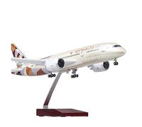 SYOEUR 1 130 para Boeing B787 Prototipo Avión Línea Aérea Modelo Rueda Ligera Escala Resina Fundido A Presión Regalos Kit de Juego de Pasatiempo(Without Light)