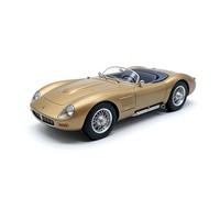 SYOEUR 1:18 para Jaguar 1952 Metal Fundido Presión Modelos Clásicos Antiguos Coches Ornamento Estático Colección Regalo Juego Modelo de Coche Hobby