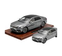 SYOEUR 1:18 para Lincoln Grand Touring Edition 2018 Vehículos Modelo De Coche Juguete Hobby E Interés Exhibición Regalos Gris Juego Modelo de Coche Hobby