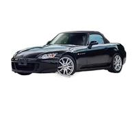 SYOEUR 1:18 para Llavero De Motor S2000 AP2 Conjunto Modelo Exhibición Coche Deportivo Regalo para Adultos Juego Modelo de Coche Hobby(Negro)