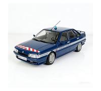 SYOEUR 1:18 para Renault 21 Turbo Bri Diecast Vehículos Juguete Metal Modelo Coche Regalo Creativo Azul Juego Modelo de Coche Hobby