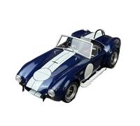 SYOEUR 1:18 Shelby Cobra 427 S/C Coche En Miniatura De Aleación Escala Diecast Modelo Regalo para Adultos Juego Modelo de Coche Hobby(Azul)