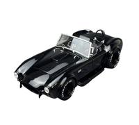 SYOEUR 1:18 Shelby Cobra 427 S/C Coche En Miniatura De Aleación Escala Diecast Modelo Regalo para Adultos Juego Modelo de Coche Hobby(Negro)