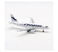 SYOEUR 1 200 Apto para A319 OH-LVL Modelo De Avión Aleación Metal Aviación Coleccionable con Tren Aterrizaje Base Kit de Juego de Pasatiempo