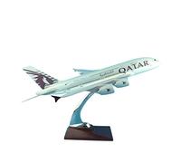 SYOEUR 1 200 Apto para Avión Modelo De Aleación Metal Doble Capa Airbus A380 Coleccionable con Regalo Recuerdo Base Kit de Juego de Pasatiempo