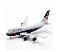 SYOEUR 1 200 para ARD BA41 British Airways Avión Boeing B747-400 G-BNLL Aleación Fundición Presión Modelo Conjunto Construcción Kit de Juego de Pasatiempo