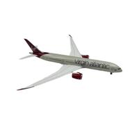 SYOEUR 1 200 para Atlantic B-787-9, Pantalla Estática, Avión A Escala Coleccionable para Adultos, Modelo Airbus Kit de Juego de Pasatiempo