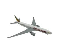 SYOEUR 1 200 para Etiopía Airlines B777-200LR ET-ANN Modelo Avión Kit Pantalla Estática Coleccionable para Adultos Kit de Juego de Pasatiempo