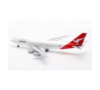 SYOEUR 1 200 para Qantas Boeing B747-200 VH-ECC Modelo De Exhibición Fundido A Escala Pasajeros Terminado con Soporte Kit de Juego de Pasatiempo