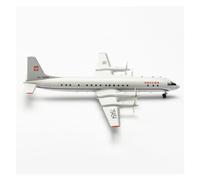 SYOEUR 1 200 para Rossiya Special Flight Il-18 RA-75454 Avion Metal Modelo De Avión Serie Regalo Kit de Juego de Pasatiempo