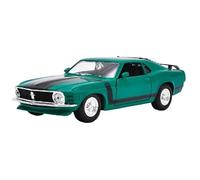 SYOEUR 1:24 Mustang Modelos De Coches Aleación Coleccionables Acabados Estáticos Regalos para Adultos Pasatiempos Y Juguetes Juego Modelo de Coche Hobby