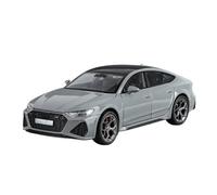 SYOEUR 1:24 para Audi RS7 Sportback Autos De Lujo Medianos Y Grandes Modelo Coche Aleación con Sonido Luz Colección para Hobby Juego Modelo de Coche Hobby(Plata)