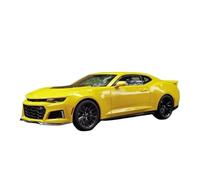 SYOEUR 1:24 para Chevrolet Camaro ZL1 Aleación De Coche Deportivo Diecast Metal Escala Modelo Colección Estática Juguete Juego Modelo de Coche Hobby(Yellow)