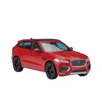 SYOEUR 1:24 para Jaguar F-Pace SUV Vehículo Todo Terreno Modelo De Coche Aleación A Escala Estático Simulación Juego Modelo de Coche Hobby(Rojo)