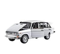 SYOEUR 1/24 para Lada NIVA Clásica Modelo Coche Aleación Metal para Colección Juguetes Policía con Alta Simulación como Regalo Juego Modelo de Coche Hobby(White)