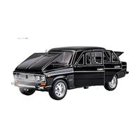 SYOEUR 1/24 para Lada NIVA Clásica Modelo Coche Aleación Metal para Colección Juguetes Policía con Alta Simulación como Regalo Juego Modelo de Coche Hobby(Negro)