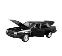 SYOEUR 1:24 para Santana Modelo De Coche Aleación Metal para Vehículos Juguete con Sonido Y Luz Colección Juguetes Juego Modelo de Coche Hobby(Negro)