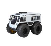 SYOEUR 1:24 para Sherp Vehículo Todo Terreno Off Road De Aleación Metal Modelo Coche con Sonido Y Luz Colección Adornos Juego Modelo de Coche Hobby(White)
