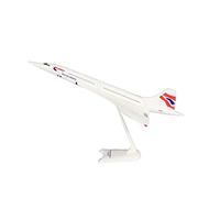 SYOEUR 1:250 ABS for Air France Concorde British Modelo de avión ensamblado Kit de Juego de Pasatiempo(A)