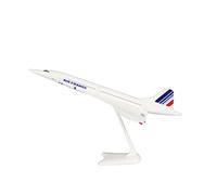 SYOEUR 1:250 Plástico ABSApto para Concorde, AeroplaneAssembleassemble Air Modelo De Avión con Soporte Kit de Juego de Pasatiempo(B)