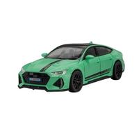 SYOEUR 1:32 para Audi RS7 Sportback Modelo De Coche Aleación con Sonido Y Luz Metal Fundido A Presión Juguete Colección Miniatura Juego Modelo de Coche Hobby(C)