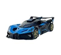 SYOEUR 1:32 para Bugatti Bolide Modelo Aleación Metal Fundido Presión Súper Deportivo Coche Juguete Concepto Simulación Juego Modelo de Coche Hobby(Azul)