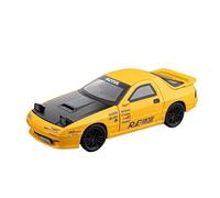 SYOEUR 1:32 para Mazda RX-7 Juego De Exhibición Coche Fundido A Presión Entre Padres E Hijos Juego Modelo de Coche Hobby(Yellow-B)