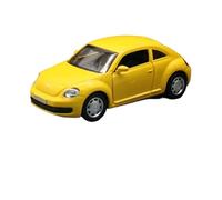 SYOEUR 1/36 para Volkswagen Beetle Sedan Modelo De Coche Juguete En Aleación Metal Fundido Miniatura con Función Rebote Colección Juego Modelo de Coche Hobby(White)