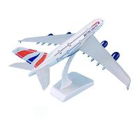 SYOEUR 1 400 18,7 cm aleación de avión fundición a presión Aviones Airbus A380 para Modelo de avión de British Airways Playkits