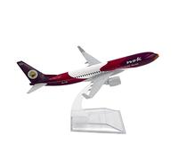 SYOEUR 1 400 Apto para Boeing 737 Aviación 16cm Aleación Avión B737 Modelo Modelos De para Coleccionistas Y Entusiastas Kit de Juego de Pasatiempo(B)