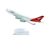 SYOEUR 1 400 Apto para Boeing B747, Modelo De Avión Aleación Metal, Adorno, Regalo Coleccionable Kit de Juego de Pasatiempo