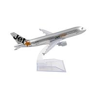 SYOEUR 1 400 For Avión Airbus A320 Jet Star Airways 16cm Modelo De Niños Colección Regalos Coche Juguete Kit de Juego de Pasatiempo