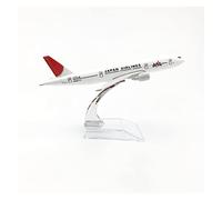 SYOEUR 1 400 For Boeing B777 Japan Airlines 16cm, Modelo De Avión Aleación Realista, Colección Regalos For Niños, Coche Juguete Kit de Juego de Pasatiempo
