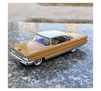 SYOEUR 1 43 para Lincoln Premiere Coupe 1956, aleación de fundición a presión, Modelo Coche estático, Adornos en Miniatura Juego Modelo de Coche Hobby(Yellow)