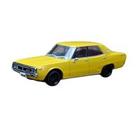 SYOEUR 1 43 para Nissan Datsun 240K GT GL aleación de Coche clásico Acabado fundición a presión Mini Pantalla Juego Modelo de Coche Hobby(Yellow)