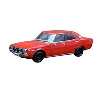 SYOEUR 1 43 para Nissan Datsun 240K GT GL aleación de Coche clásico Acabado fundición a presión Mini Pantalla Juego Modelo de Coche Hobby(Rojo)
