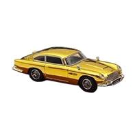 SYOEUR 1:64 Aston Martin DB5 - Modelos De Coches Aleación Coleccionables, Exhibición Estática, Regalos para Niños, Juguetes Juego Modelo de Coche Hobby(Yellow)