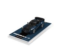 SYOEUR 1:64 para Mazda Veilside Aleación Clásica Modelo Estático Coche Regalo Conmemorativo para Adultos Juego Modelo de Coche Hobby(Azul)