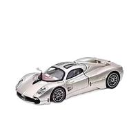 SYOEUR 1:64 para Pagani Utopia Modelos De Coches Aleación Terminados Coleccionables Motor Adornos Desmontables Juego Modelo de Coche Hobby