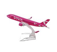 SYOEUR 16 Cm De Aleación Metal Púrpura Apto para Colomobia Viva Air Airbus 320 A320 Modelo Avión A Diecast Kit de Juego de Pasatiempo