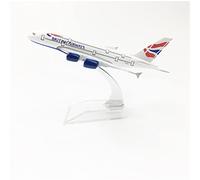 SYOEUR 16cm 1 400 para British Airways Plum Boeing B777 Airbus Escala Fundido a presión Modelo de avión con Acabado de Metal Playkits(A)