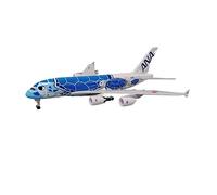 SYOEUR 18 * 20cm para Japan Airlines Ana Airbus A380 Dibujos Animados Tortuga Marina aleación Fundido a presión Modelo de avión Playkits