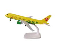 SYOEUR 19cm para Rusia Siberia S7 Airbus A320 aleación Fundido a presión réplica Modelo de avión en Miniatura con Luces Playkits