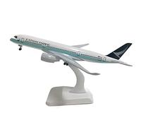 SYOEUR 20cm 1:300 para Cathay Pacific Airbus A350 Escala de Metal Fundido a presión Modelo de avión en Miniatura Ornamento Playkits