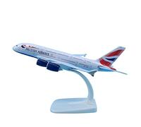 SYOEUR 20cm 1 400 para British Airways A380, réplica de avión a Escala de Metal Fundido a presión, Modelo de avión Airbus Playkits