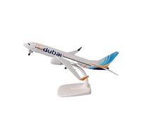 SYOEUR 20cm Apto para Air Fly B737 Modelo De Avión Fundido A Presión Boeing 737-800 con Ruedas Kit de Juego de Pasatiempo