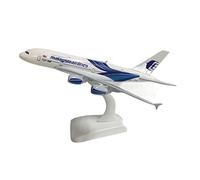 SYOEUR 20Cm for Malaysia Airlines Airbus A380 Modelo de avión Metal Fundido a presión 1:300 Juguete estático Kit de Juego de Pasatiempo