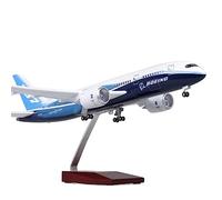 SYOEUR 47CM 1/130 B787 con luz y Ruedas, Tren de Aterrizaje, Escala, avión de Resina Fundido a presión, Modelo de avión Playkits